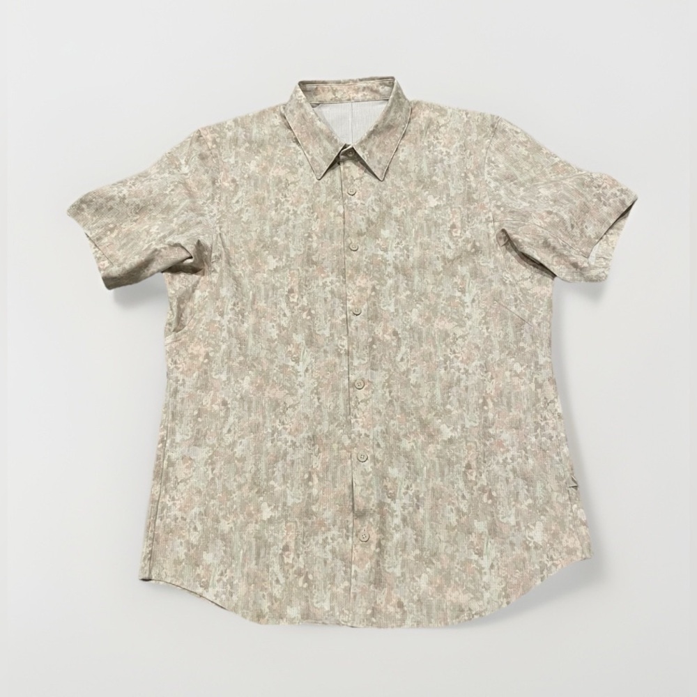 Lululemon Men's Airing Easy Button Up Shirt Sz M/L